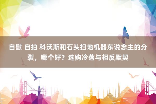 自慰 自拍 科沃斯和石头扫地机器东说念主的分裂，哪个好？选购冷落与相反默契