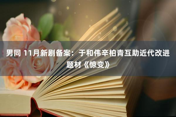 男同 11月新剧备案：于和伟辛柏青互助近代改进题材《惊变》